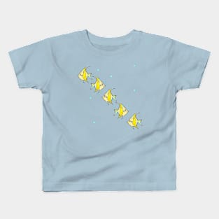 Flock of fishes Kids T-Shirt